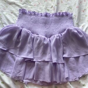Lavender tennis skirt